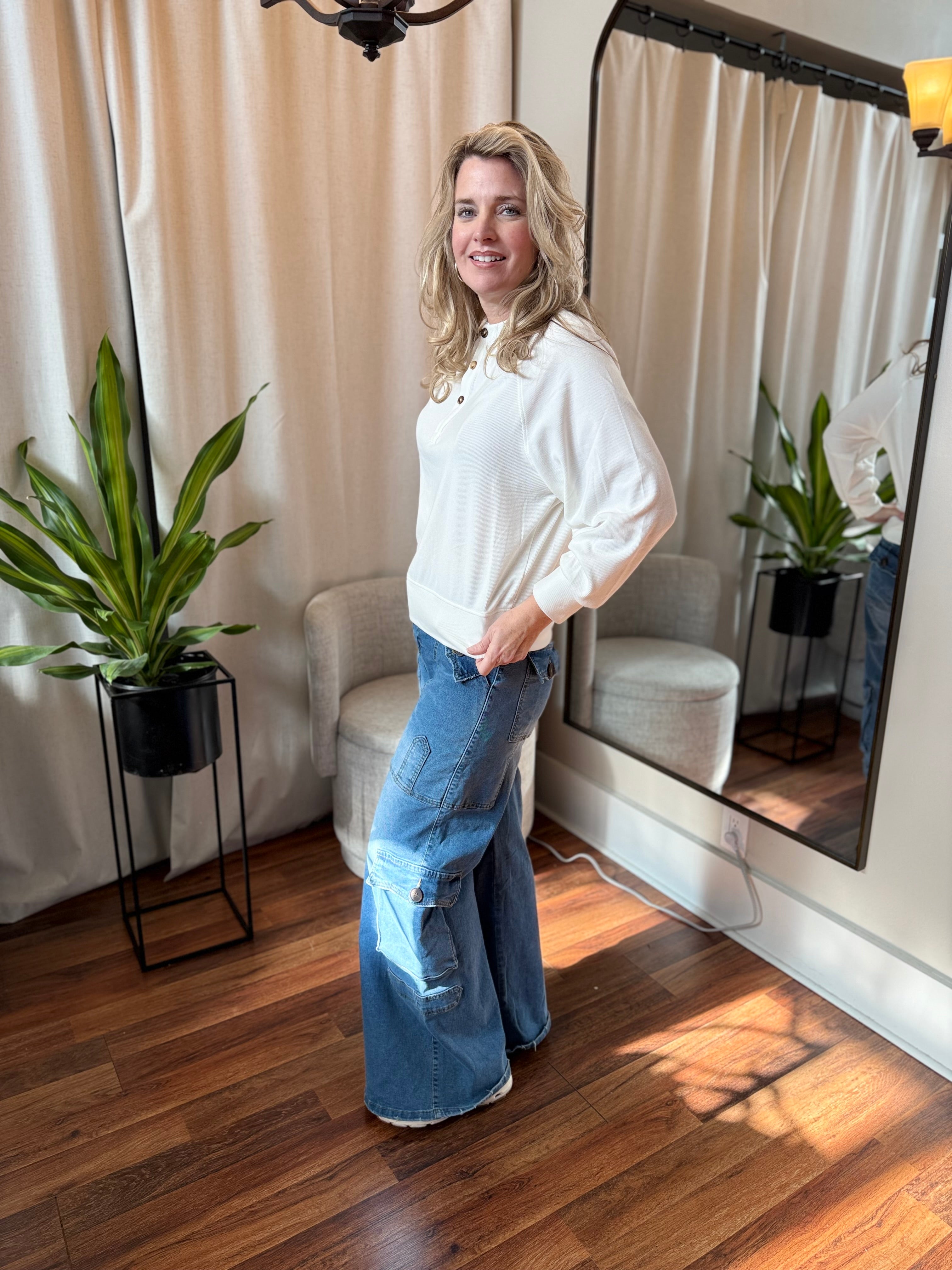 Soft Classic Ribbed Henley