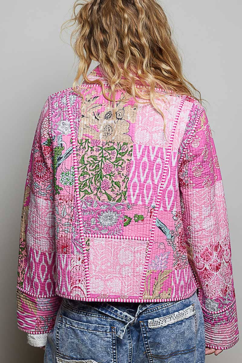 Josephine Quilted Kimono Jacket