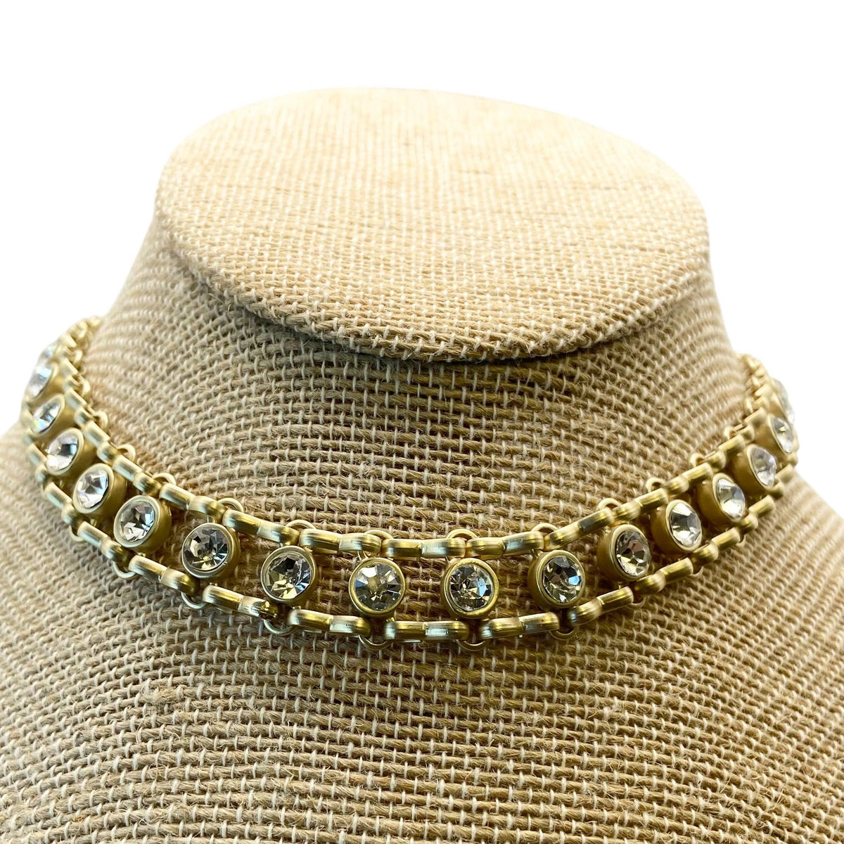 Luminous Crystal Link Choker