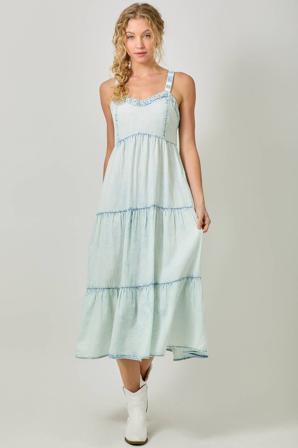 Still Waters Tencel Dress