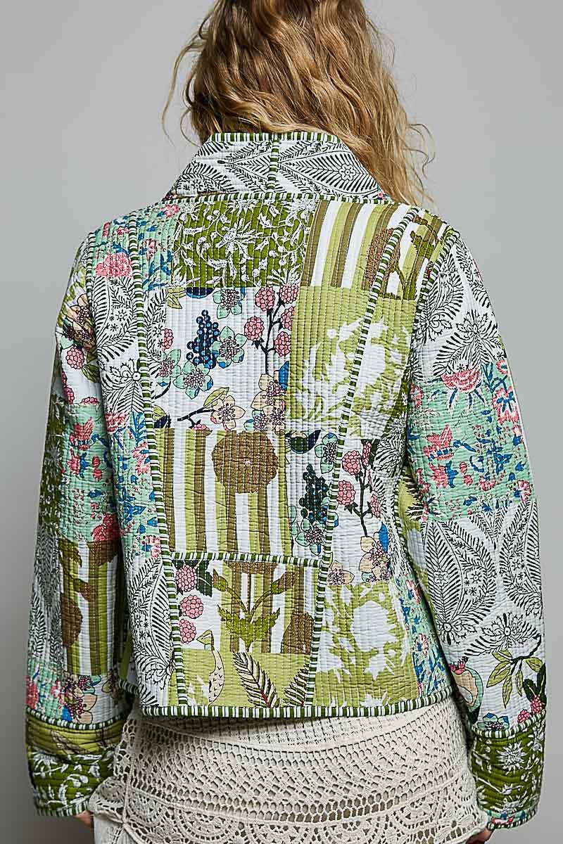 Josephine Quilted Kimono Jacket