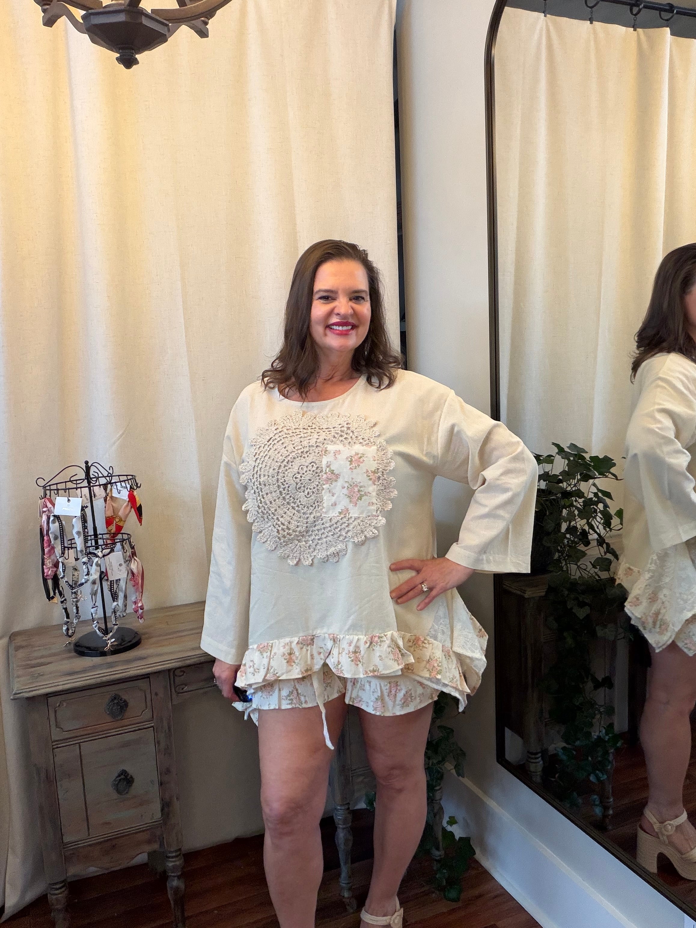 Wildflower Dreams Patchwork Top