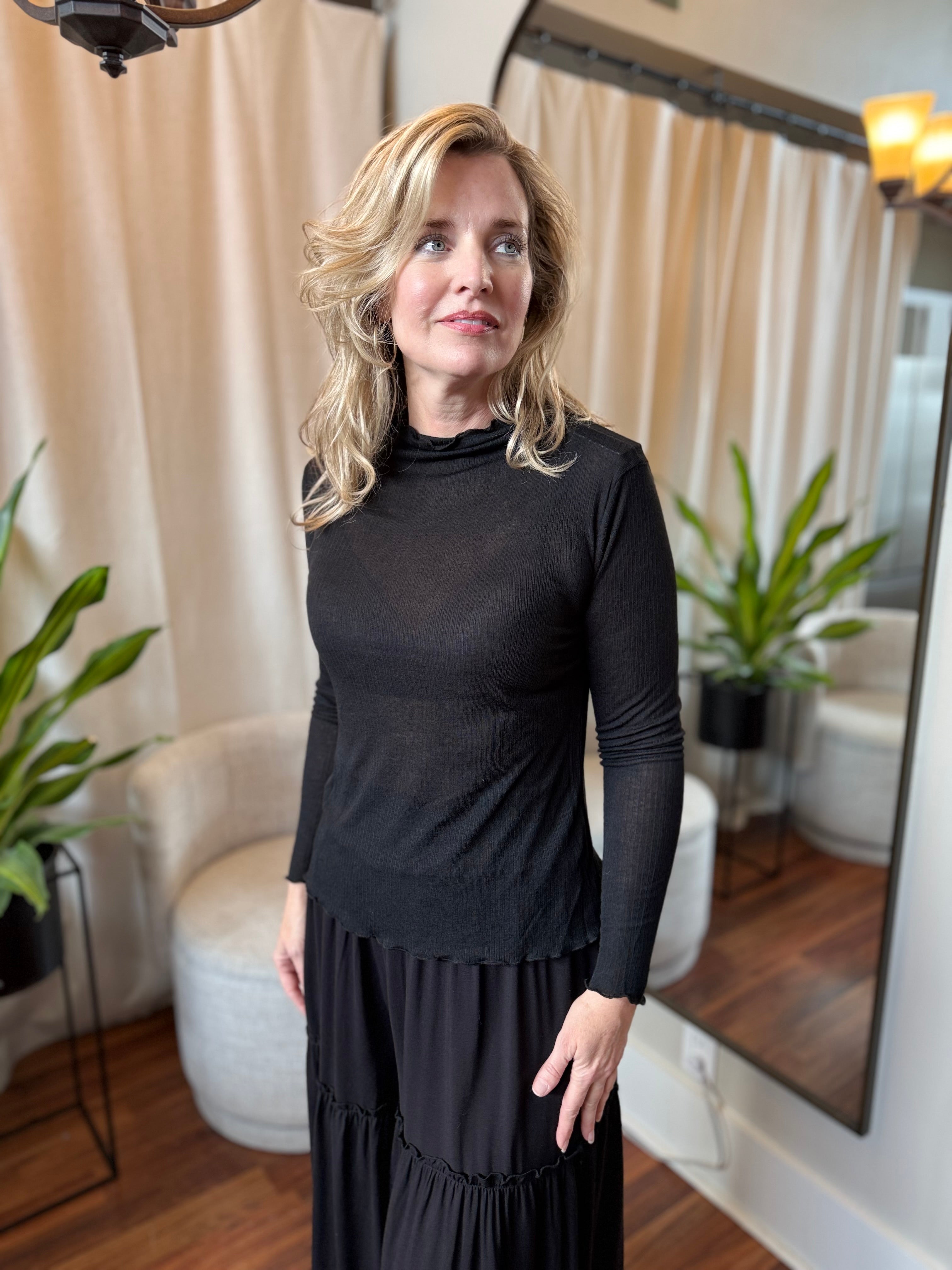 Wren Lettuce Trim Top