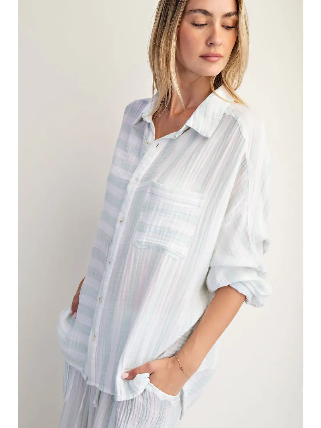 The Coastal Gauze Shirt