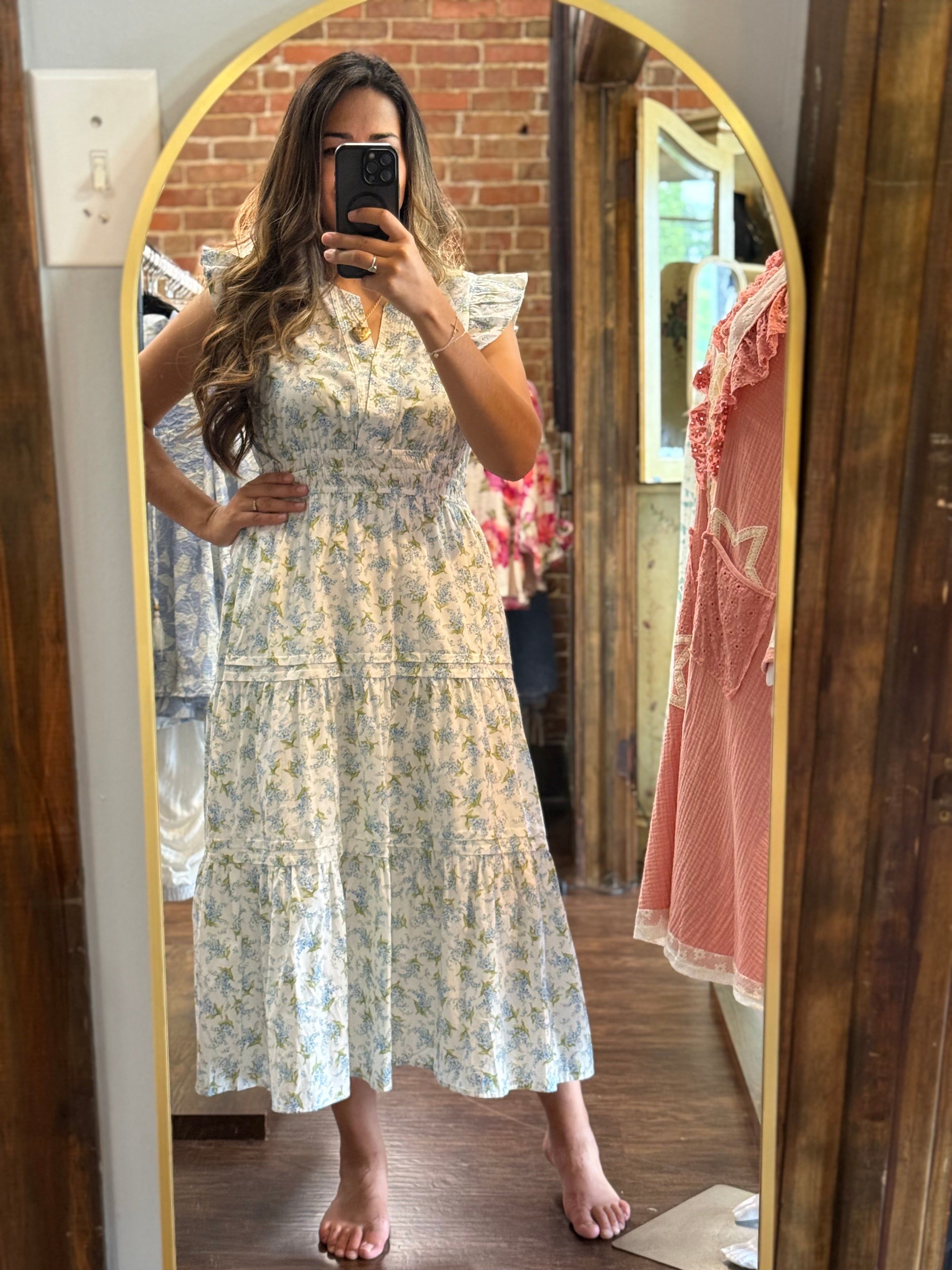 The Lanai Floral Maxi Dress
