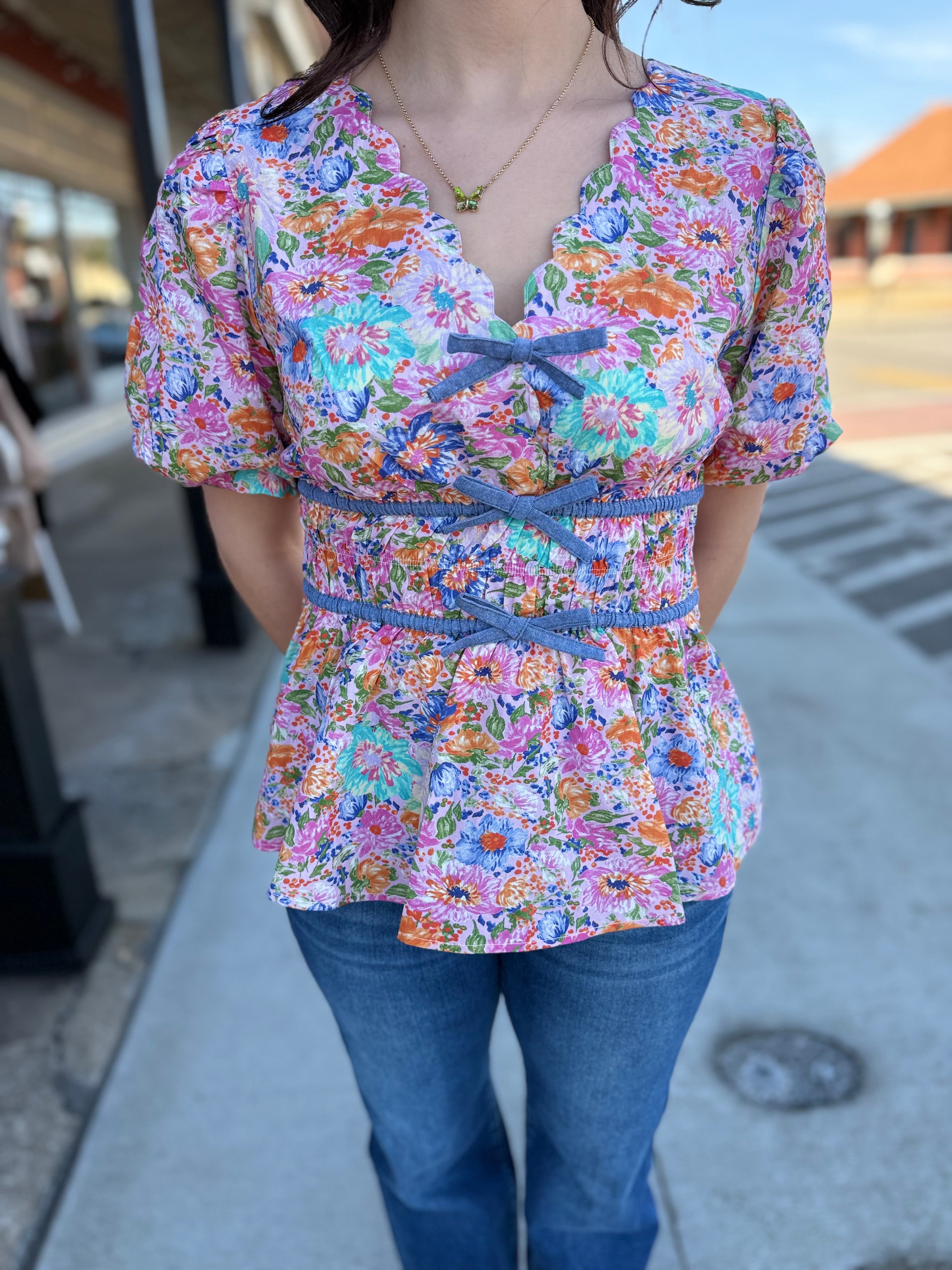 Radiant Garden Blouse
