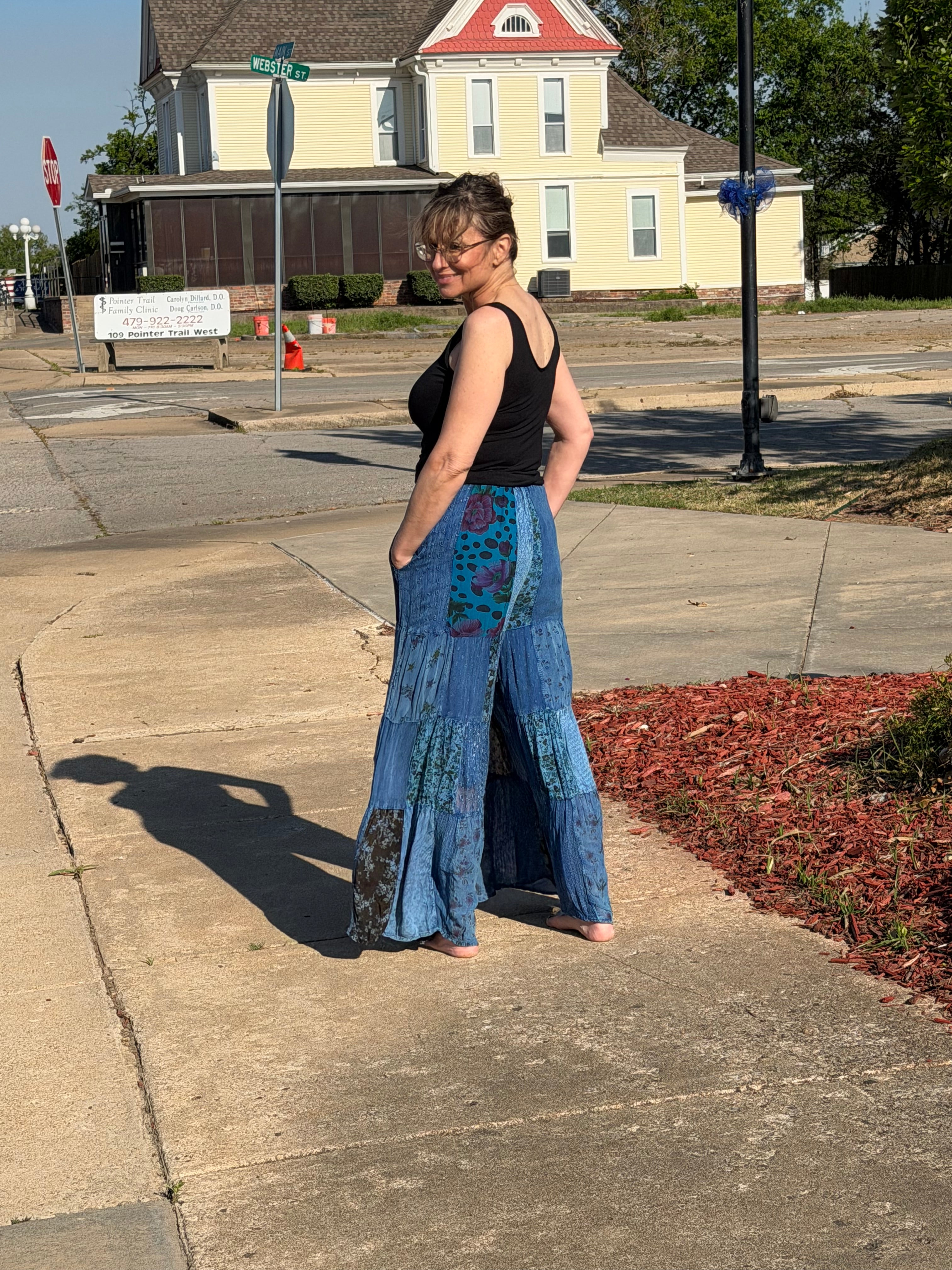 Queen Royal Patchwork Pants