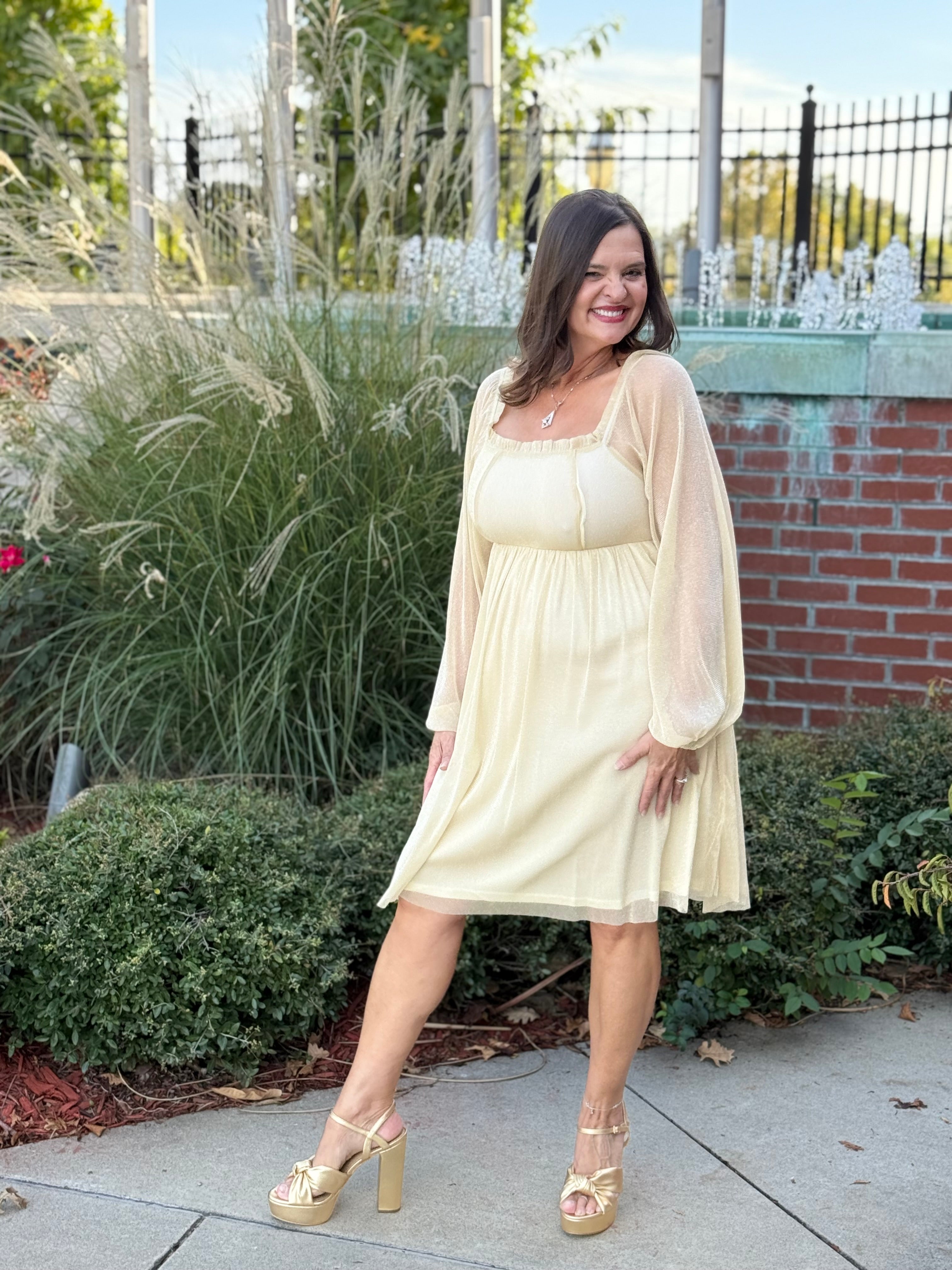 The Starlit Glow Dress