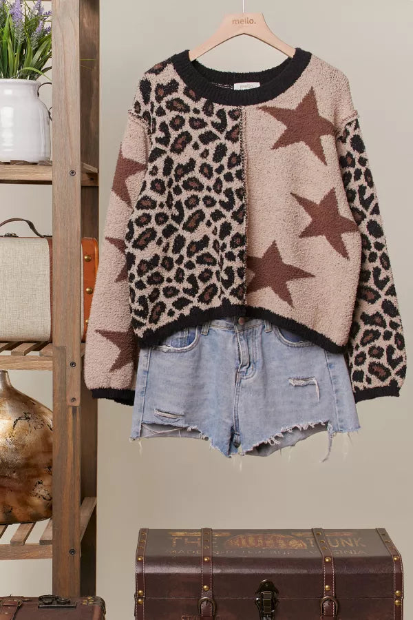 Cheetah Dreams Sweater