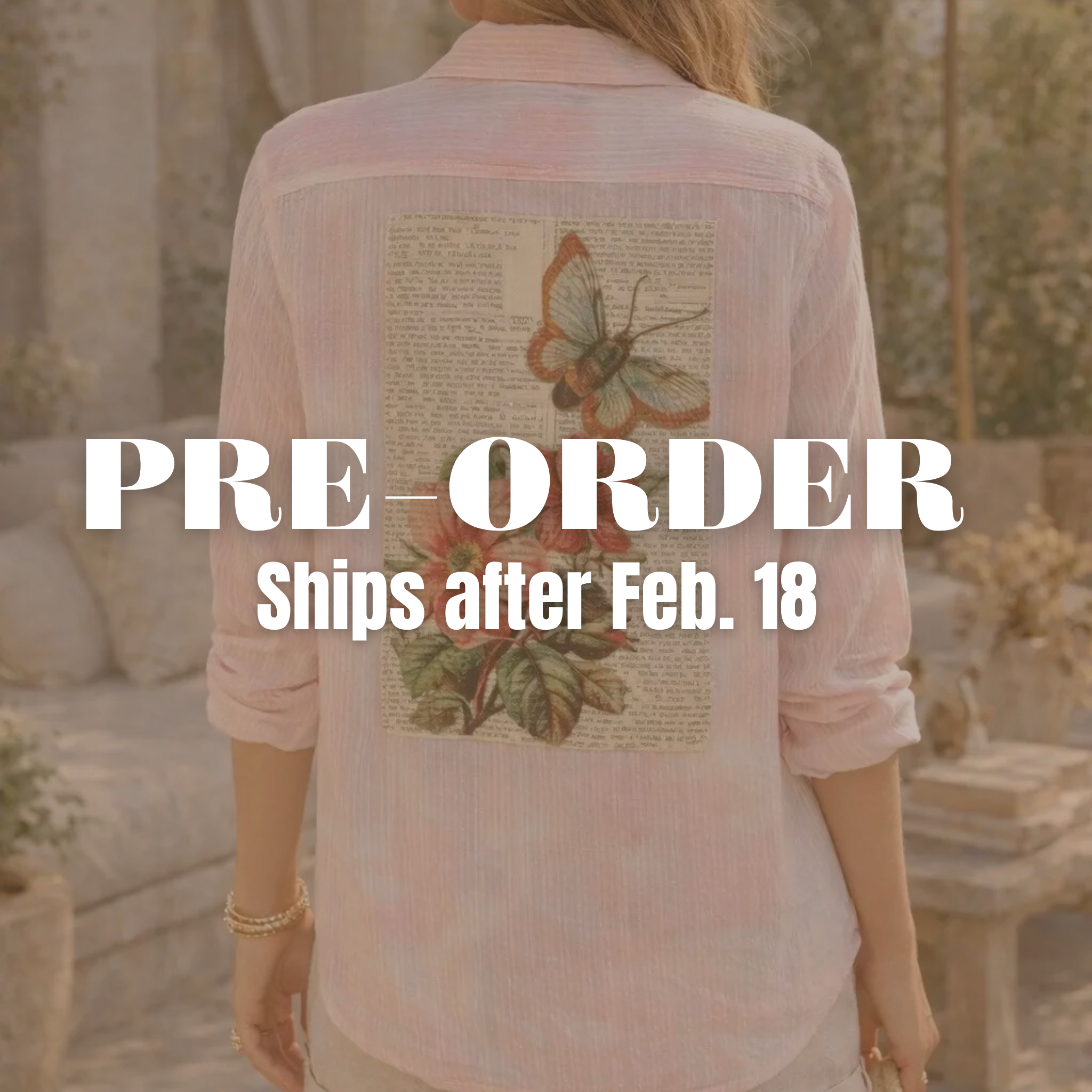 La Fleur Papillon Top