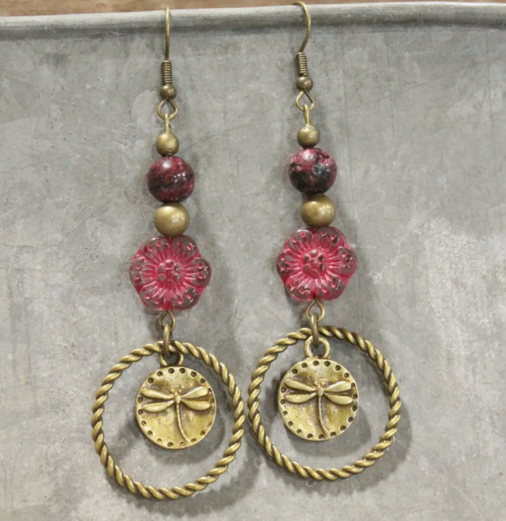 Enjoying the Sounds of Summer Dangle Earrings