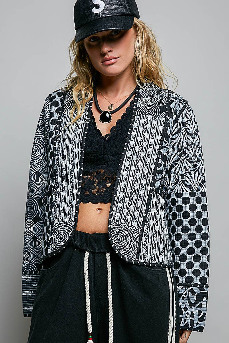 Josephine Quilted Kimono Jacket