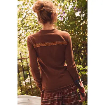 Patchwork Spirit Henley Top