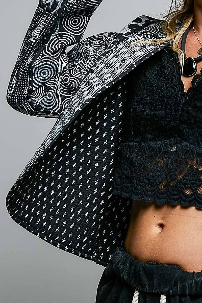 Josephine Quilted Kimono Jacket