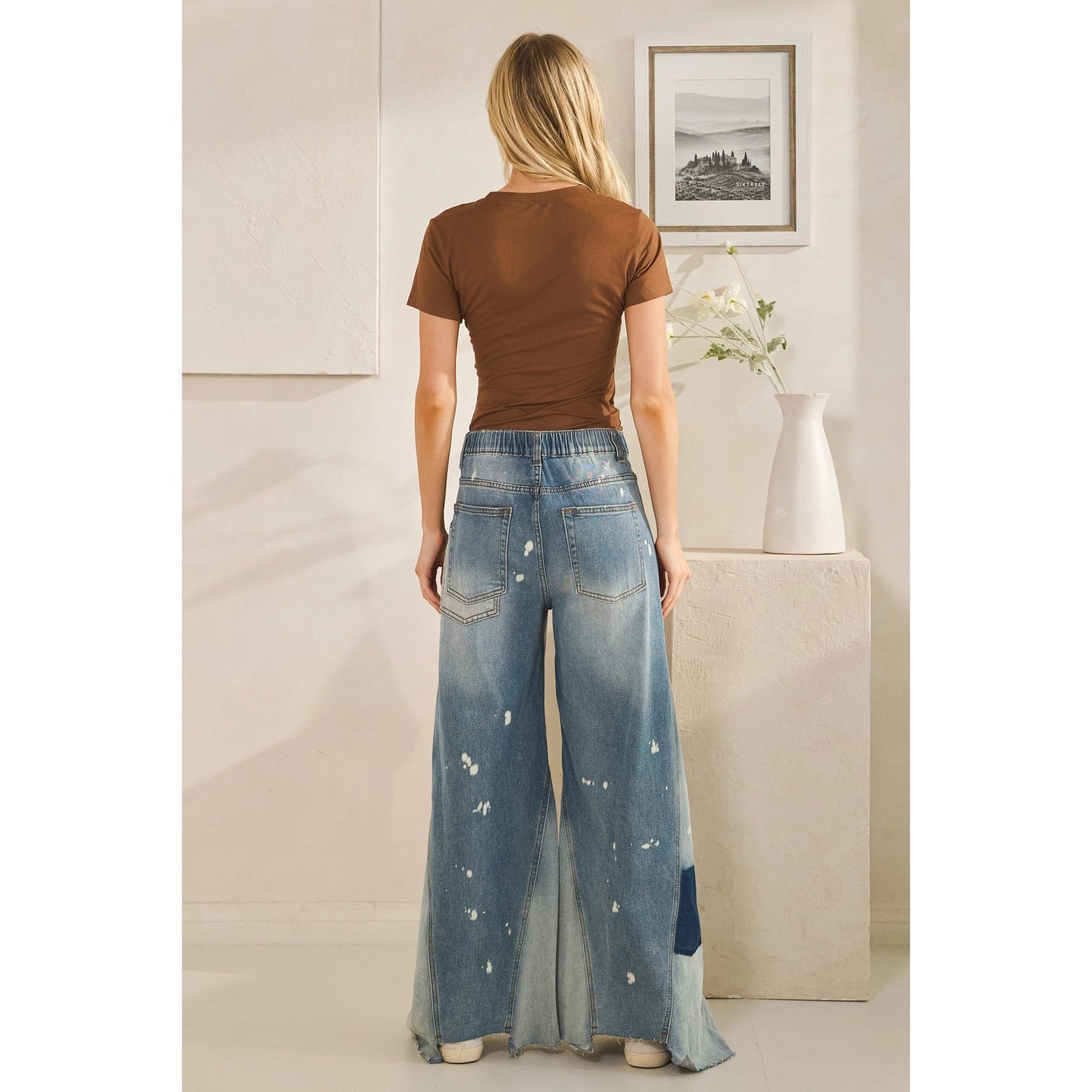 Jolene Wide Leg Flare Jeans