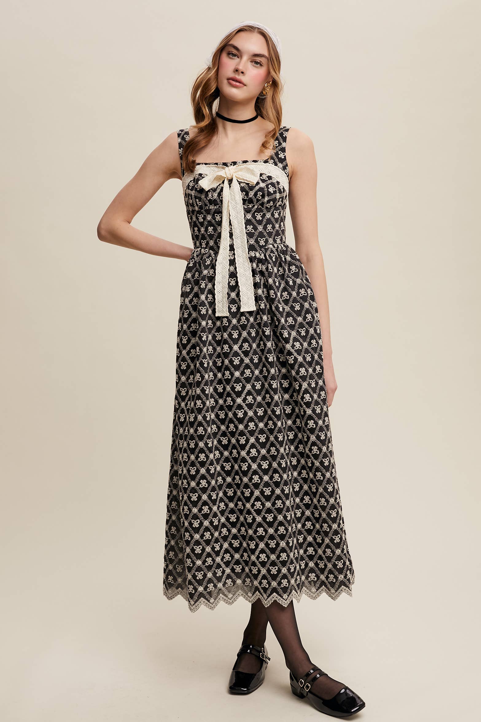 Twilight Meadow Bow Dress