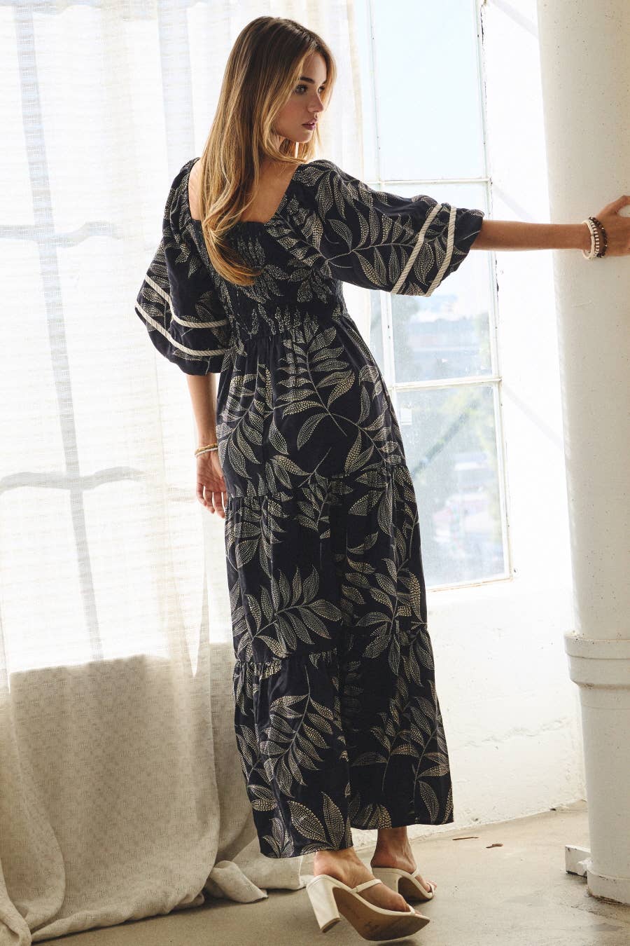 Abilene's Romantic Midi Dress