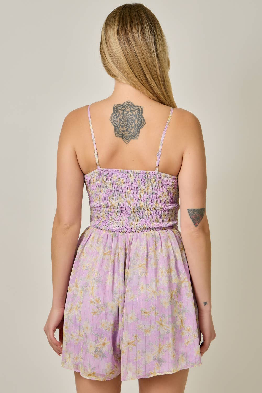 Leah's Chiffon Romper