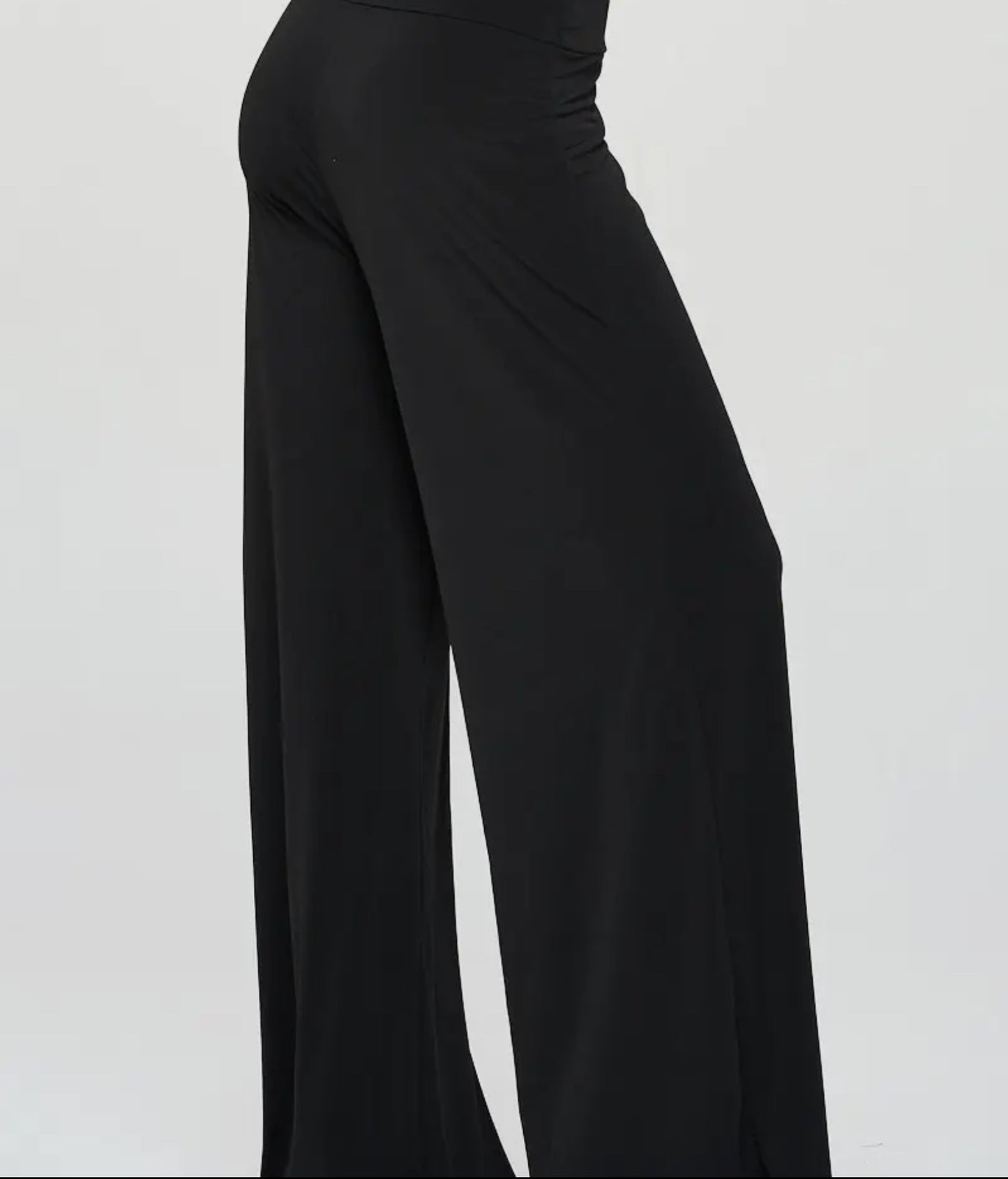 Wide Leg Black Pants