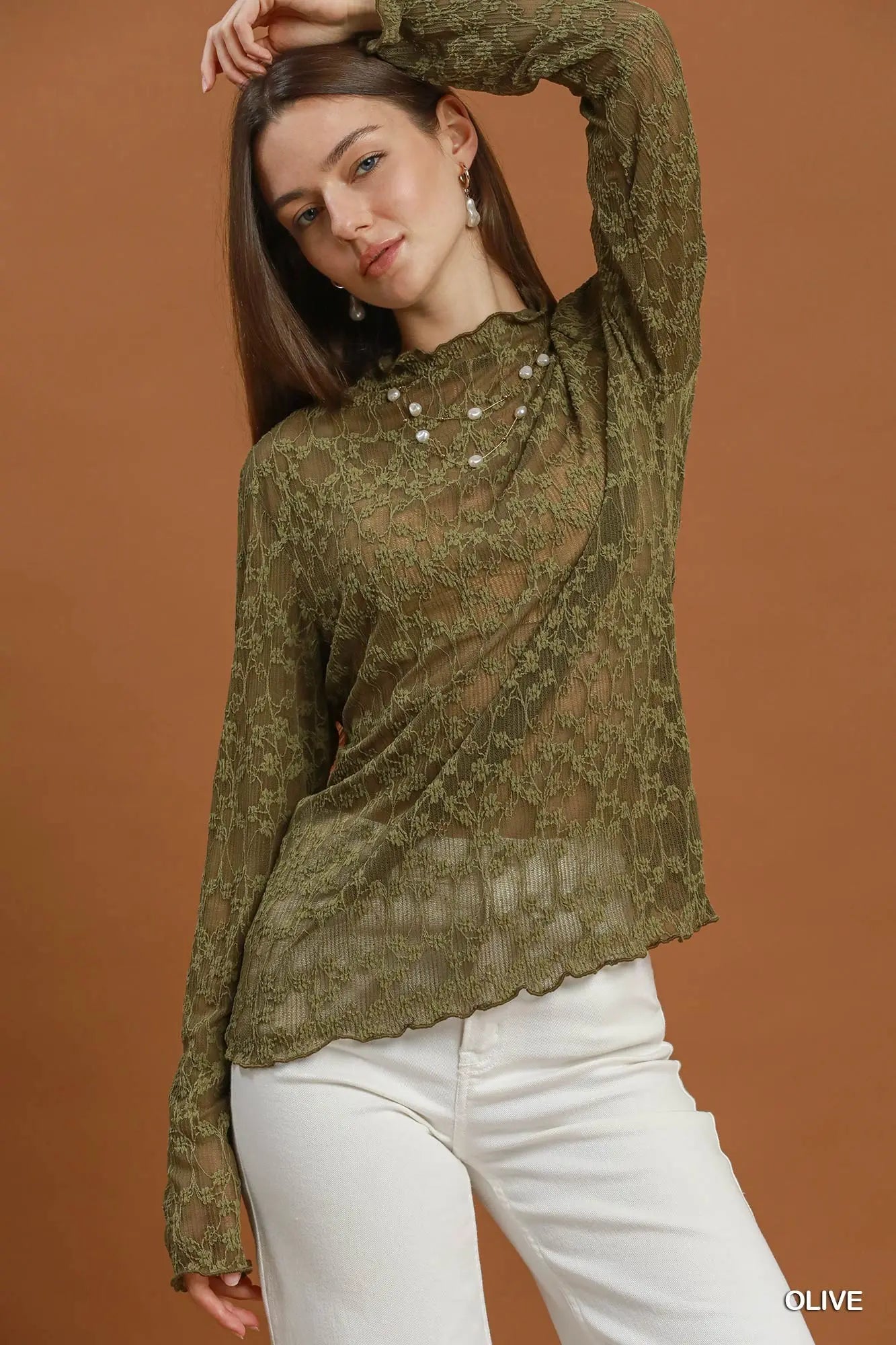 Romantic Lace Long Sleeve Top