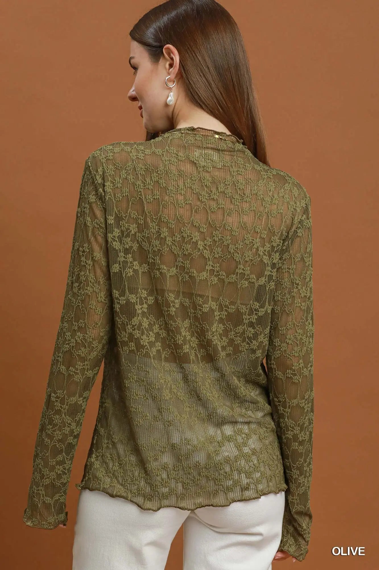 Romantic Lace Long Sleeve Top