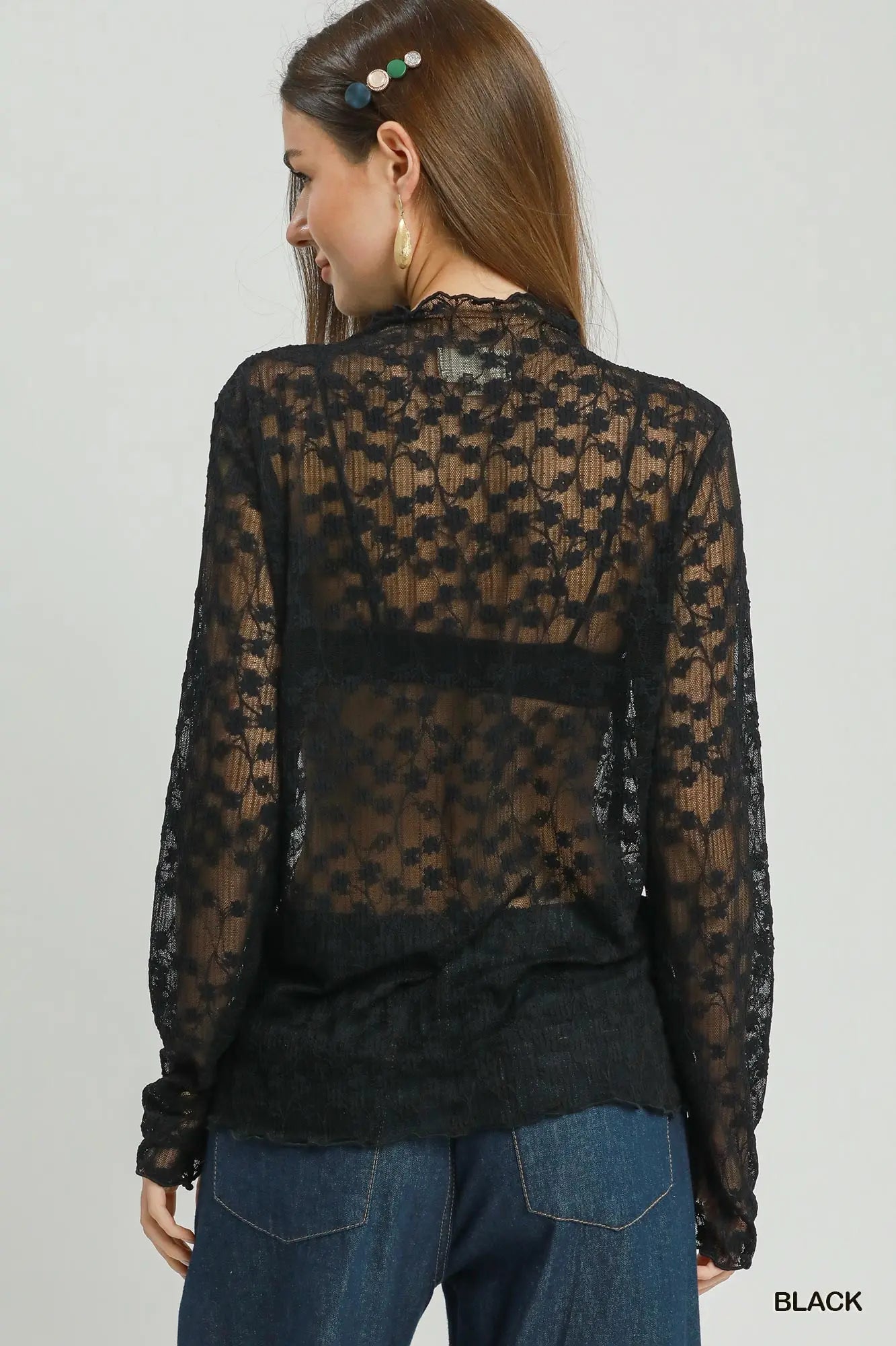 Romantic Lace Long Sleeve Top